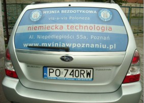 Oklejanie - Reklama zewnętrzna